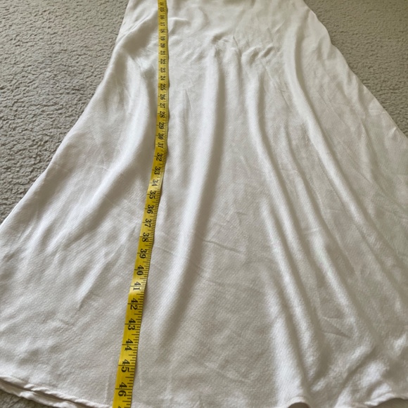 Long Satin Dress - Champagne Sz S - Picture 14 of 15